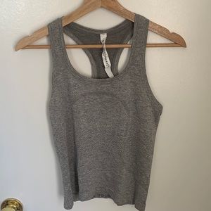 Lululemon grey racer back tank